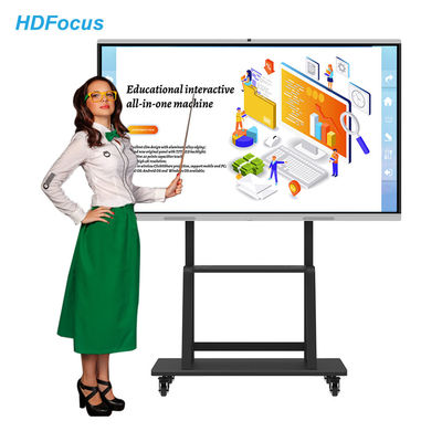 105 بوصة Interactiva Interact Touch White Board للمدرسة